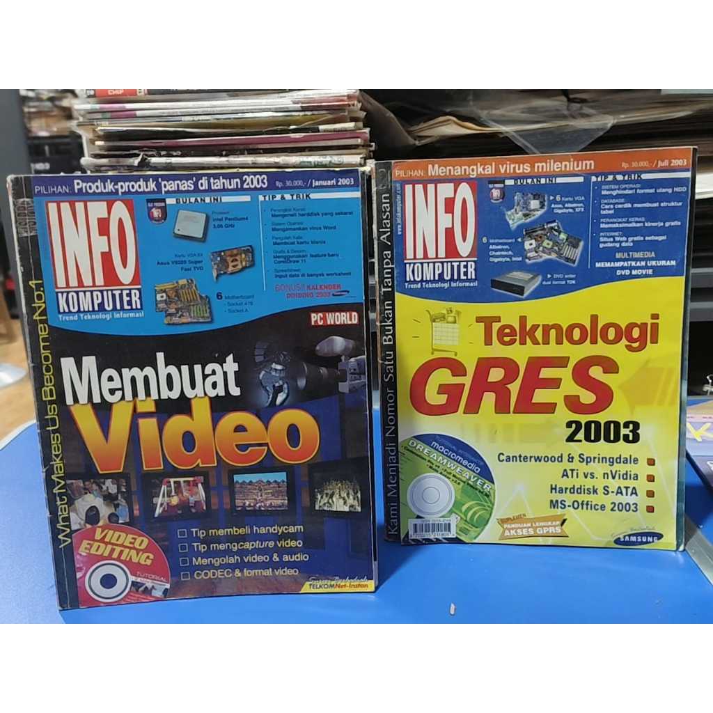 2 MAJALAH INFO KOMPUTER MEMBUAT VIDEO GRESS 2023