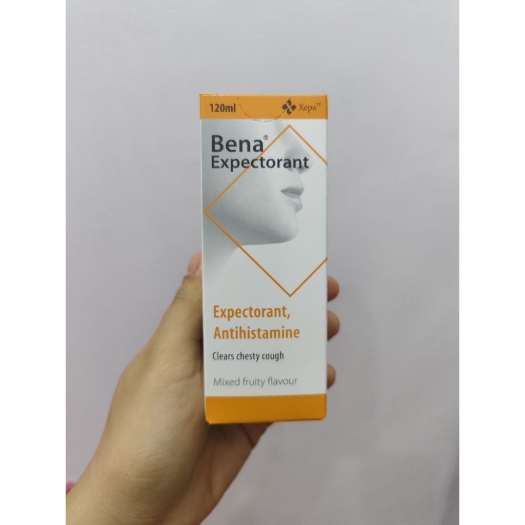 BENA EXPECTORANT OBAT BATUK BERDAHAK ORIGINAL MALAYSIA