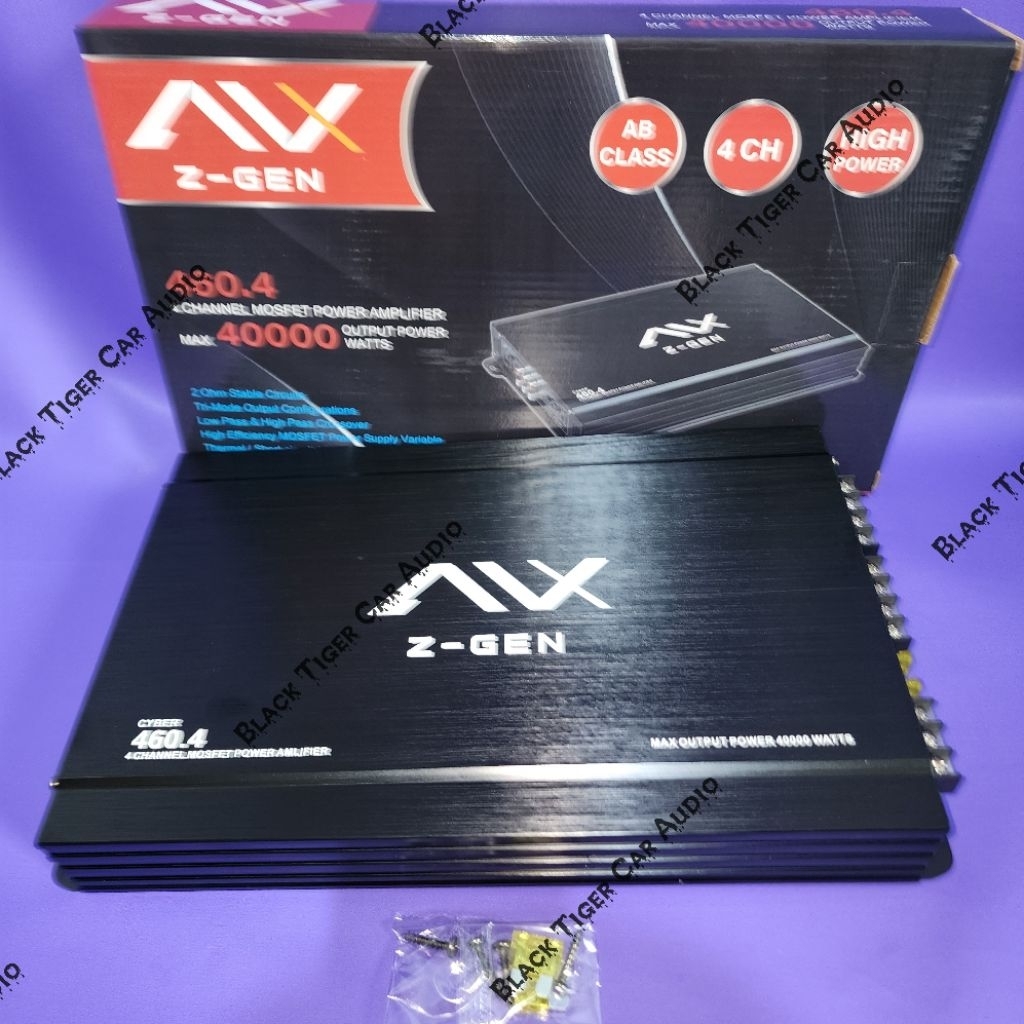 Power amplifier 4 channel avx z gen 460.4