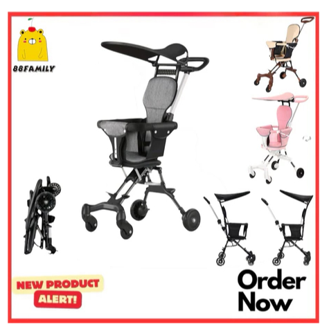 Magic Stroller Bayi Murah Stroller Anak Kreta Bayi Dorong Roda 4 Baby Multi Fungsi