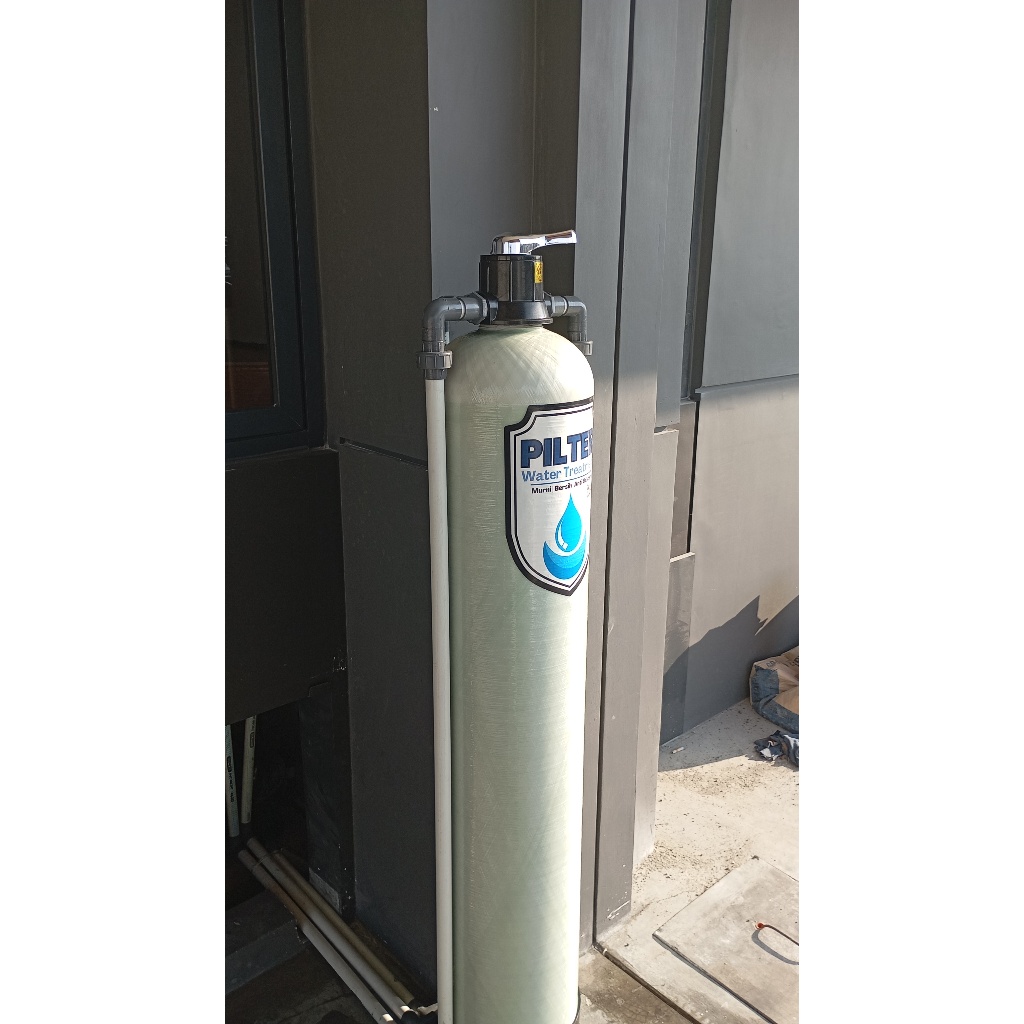Tabung Filter Nanotech FRP 1054 + 3 Way Valve [Termurah]