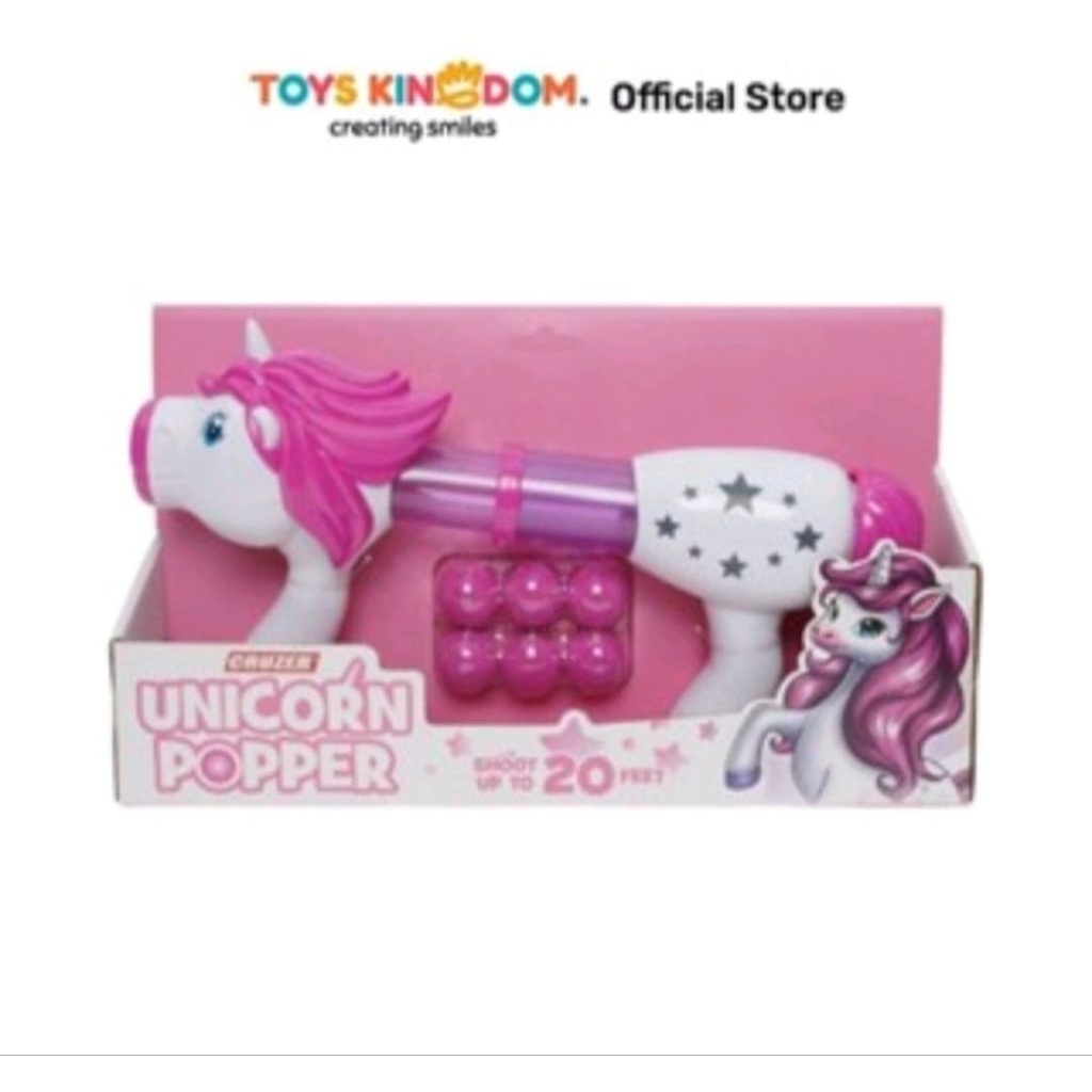 Mainan Toys Kingdom Cruzer Set Popper Unicorn