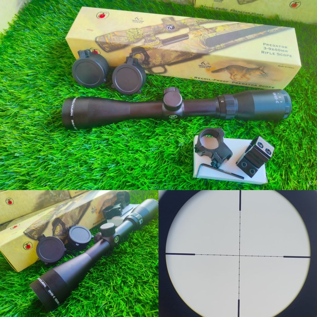 telescope TC PREDATOR 3-9x40 mildot