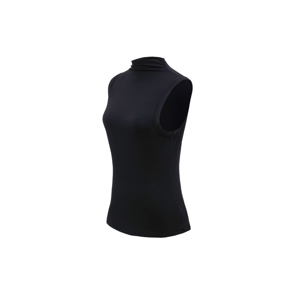 Everyday Inner Sleeveless Black Buttonscarves - Inner Hitam