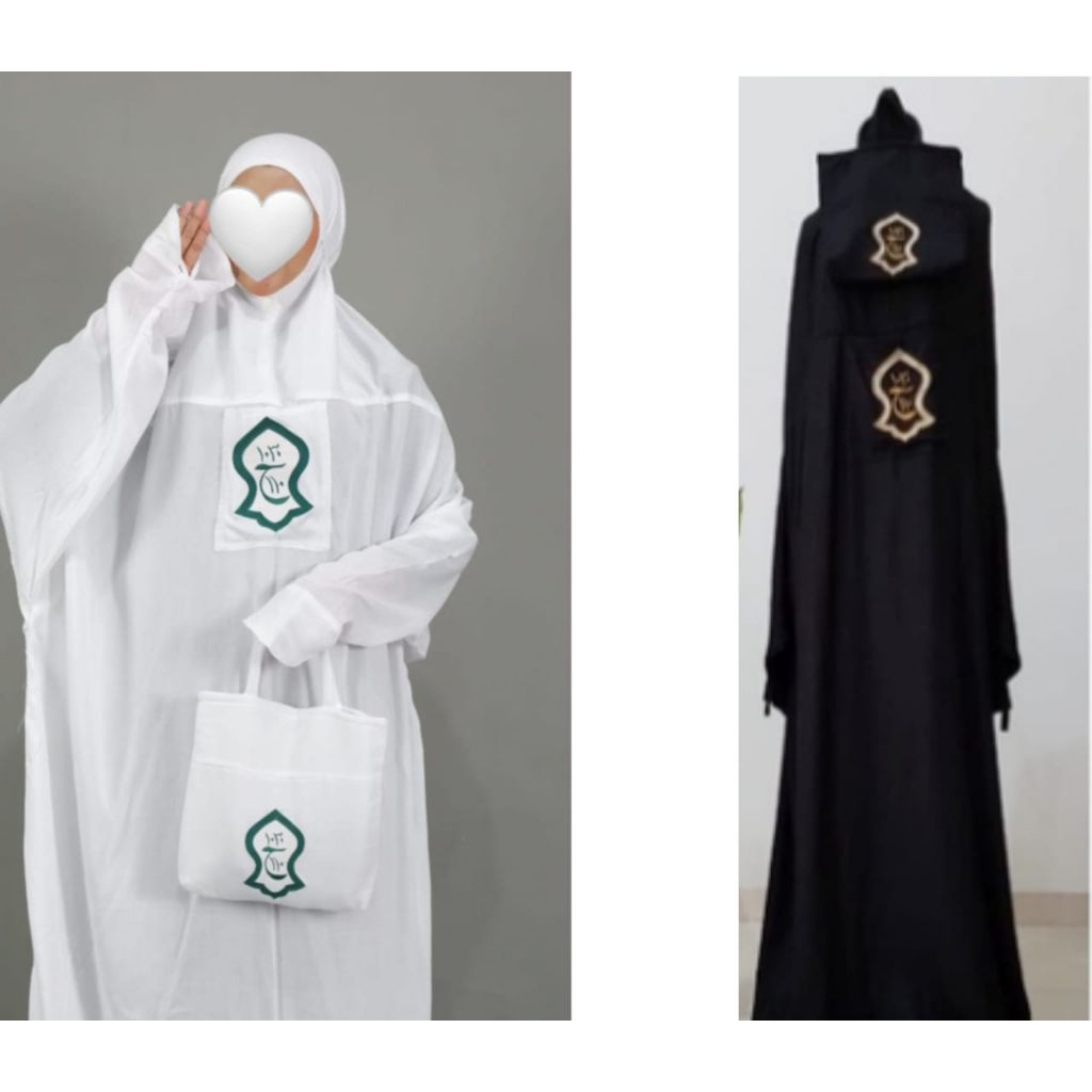 mukenah terusan rayon premium | mukenah jumbo