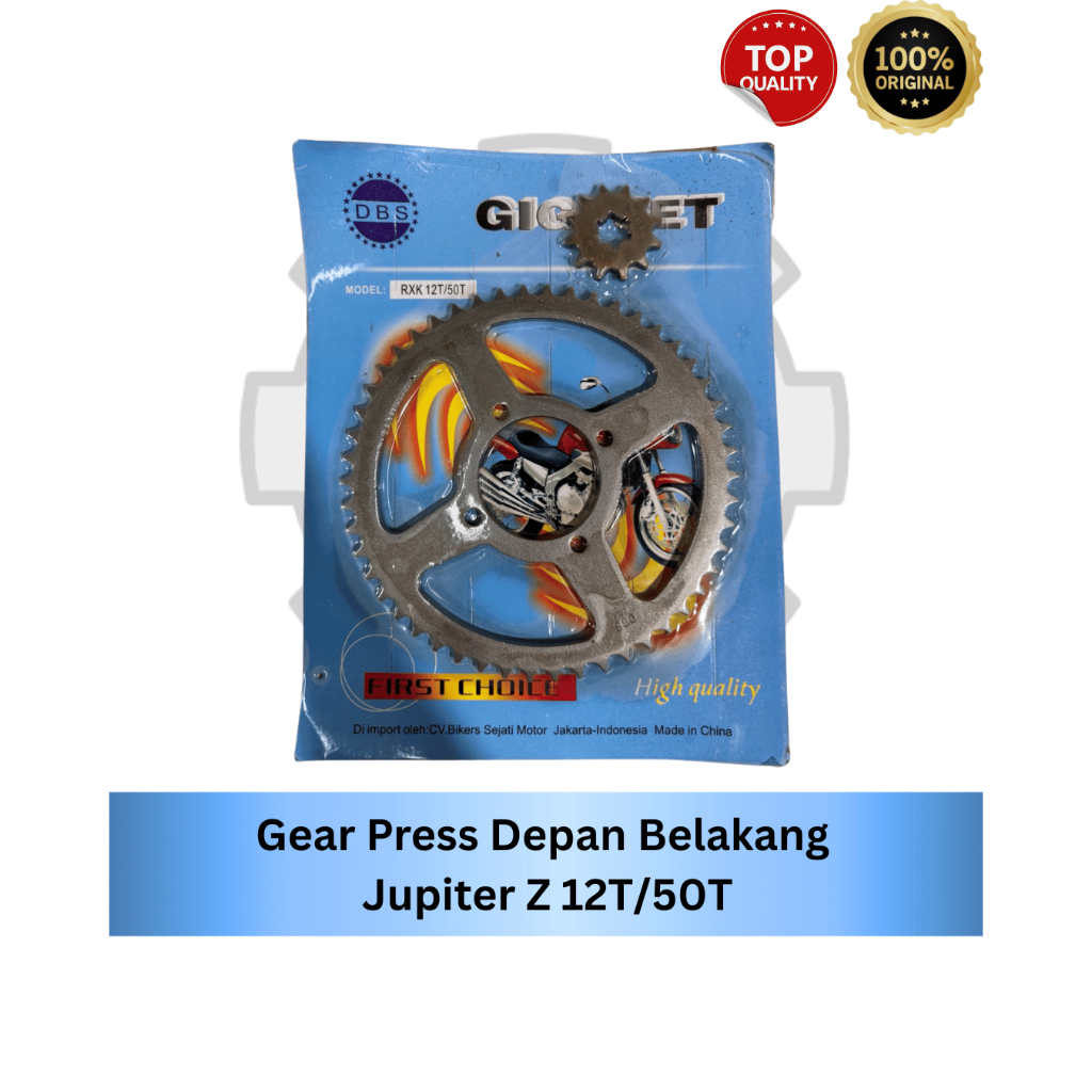 Gear Press Gir Pres Set Depan Belakang Jupiter Z 12T/50T 12T50T