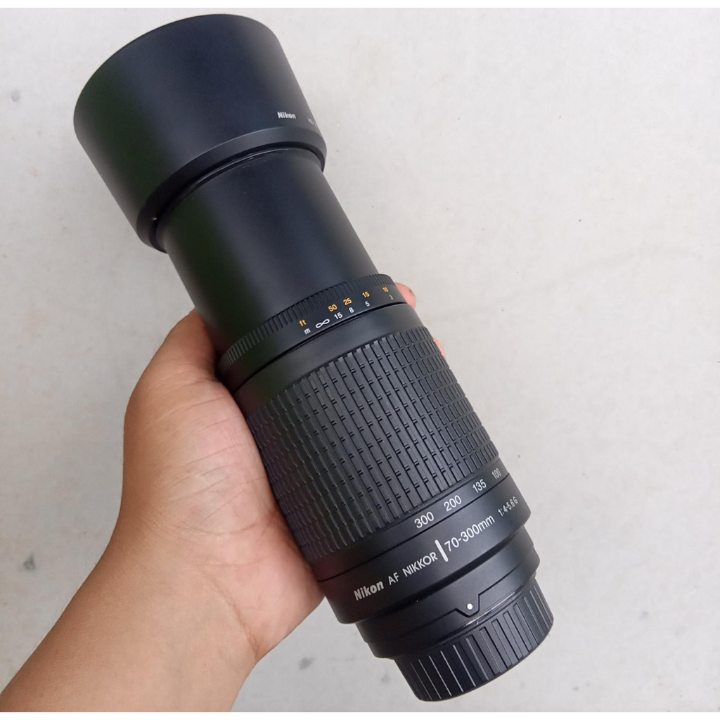 Lensa Tele Nikon 70-300mm/Lensa Afd 70-300mm Nikon/Lensa tele nikon afd 70-300mm cocok untuk sport