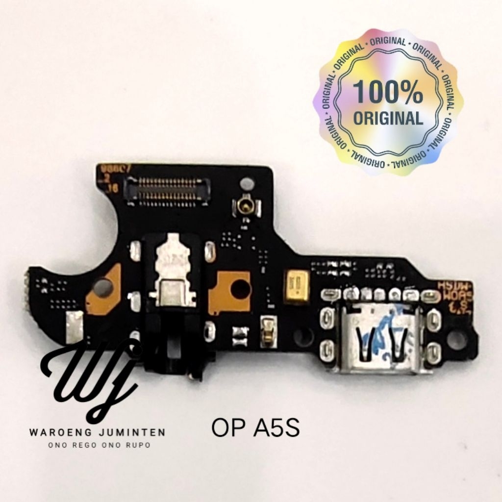 BOARD CAS OPPO A5S / KONEKTOR CAS OPPO A5S / PCB BOARD CHARGER OPPO A5S ORIGINAL