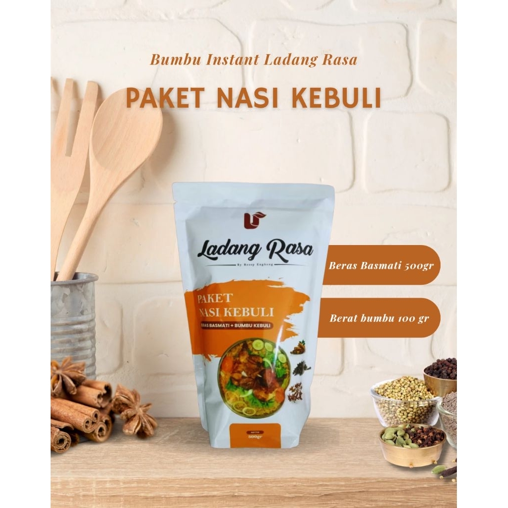 Ladang Rasa - Paket Nasi Kebuli Premium | Beras Basmati + Bumbu Kebuli by Resep Engkong  Arabian foo