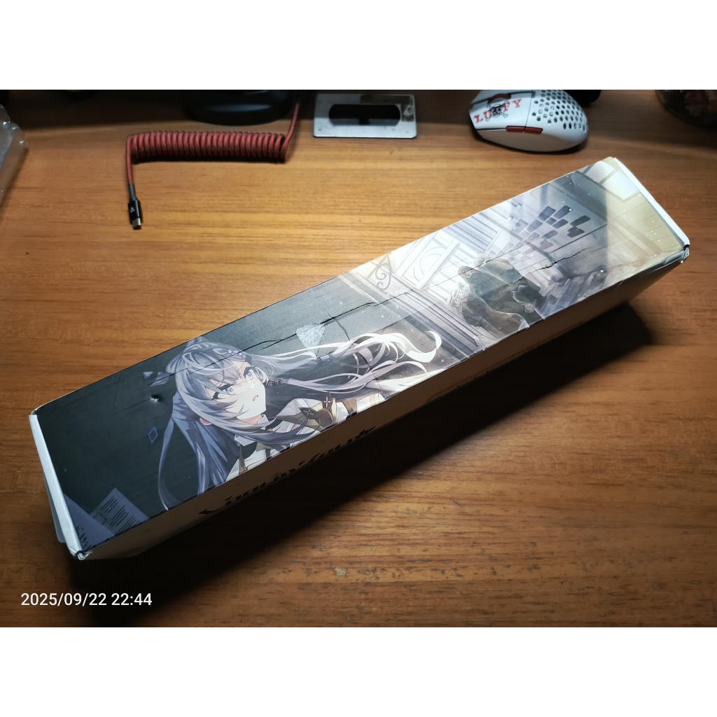 Deskmat Fantech x Hololive Vestia Zeta Edition ATO MP905 Mousepad XL 900 x 400 x 4 mm Mouse Pad Offi