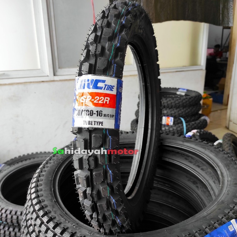 Ban Luar Motor Semi Trail IRC GP22 Ring 16 (Bukan Tubless) 90/100 -16 GP21 70/100 -19 R KLX 150