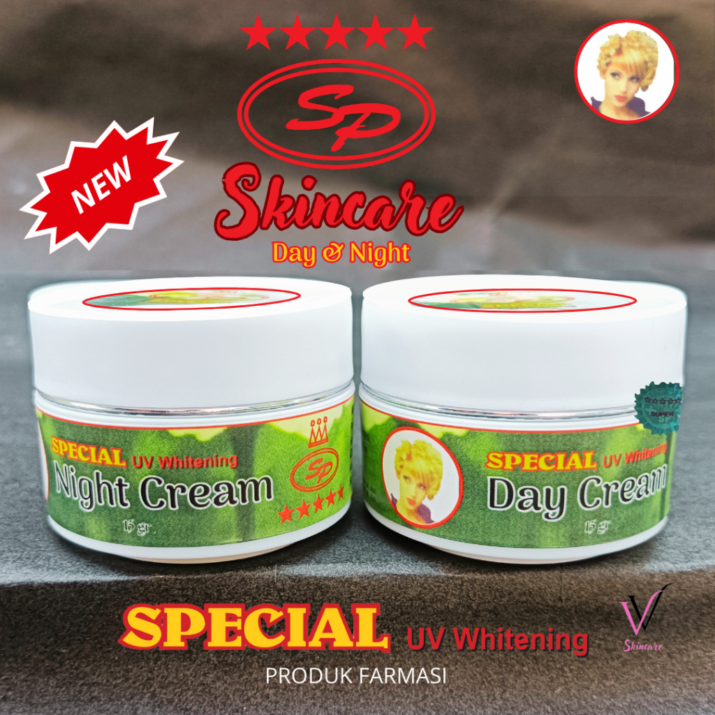 SP SKINCARE SPECIAL WHITENING DAY & NIGHT CREAM UV WHITENING  | Vv OFFICIAL STORE | UV WHITENING | O