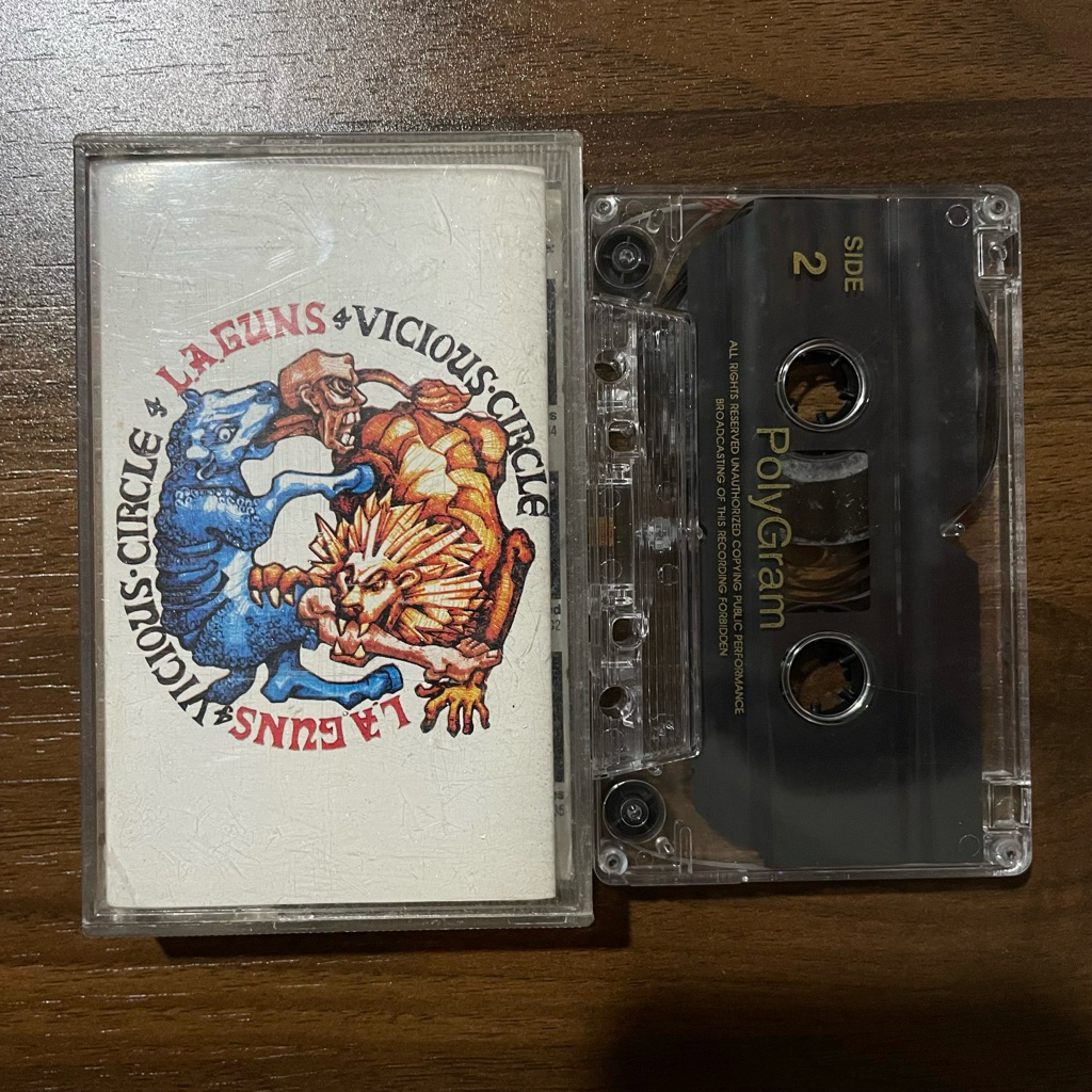 Kaset pita - La Guns - vicious circle