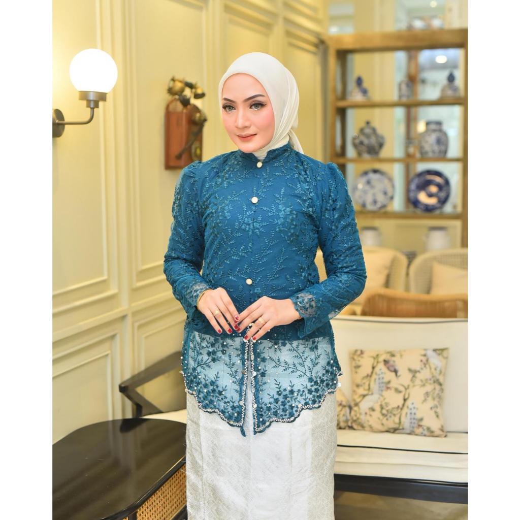 MQ KEBAYA AKILA Rok songket span | free hijab |  set kebaya pesta wisuda /GAMIS KONDANG/GAMIS HITAM/
