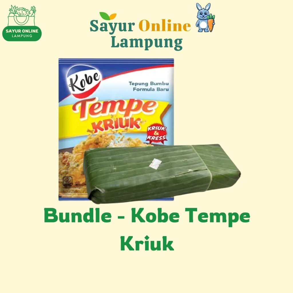

bundle kobe tempe kriuk - Sayur Online Lampung