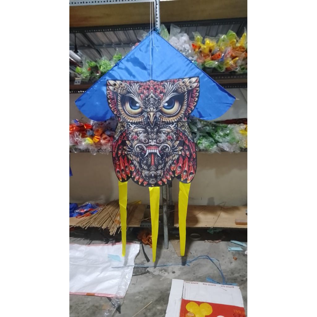 Layangan Kain Karakter celepuk