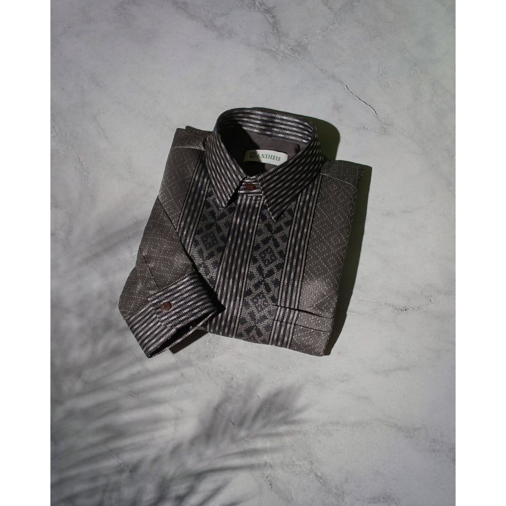 KEMEJA TENUN PRIA LENGAN PANJANG - ATASAN TENUN PRIA LENGAN PANJANG - BAJU TENUN PRIA LENGAN PANJANG