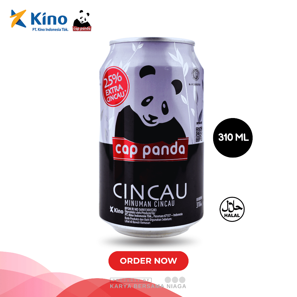 Minuman Segar Cap Panda | 1 Kaleng 310ml – Cincau Viral Trending Shopee FYP Original