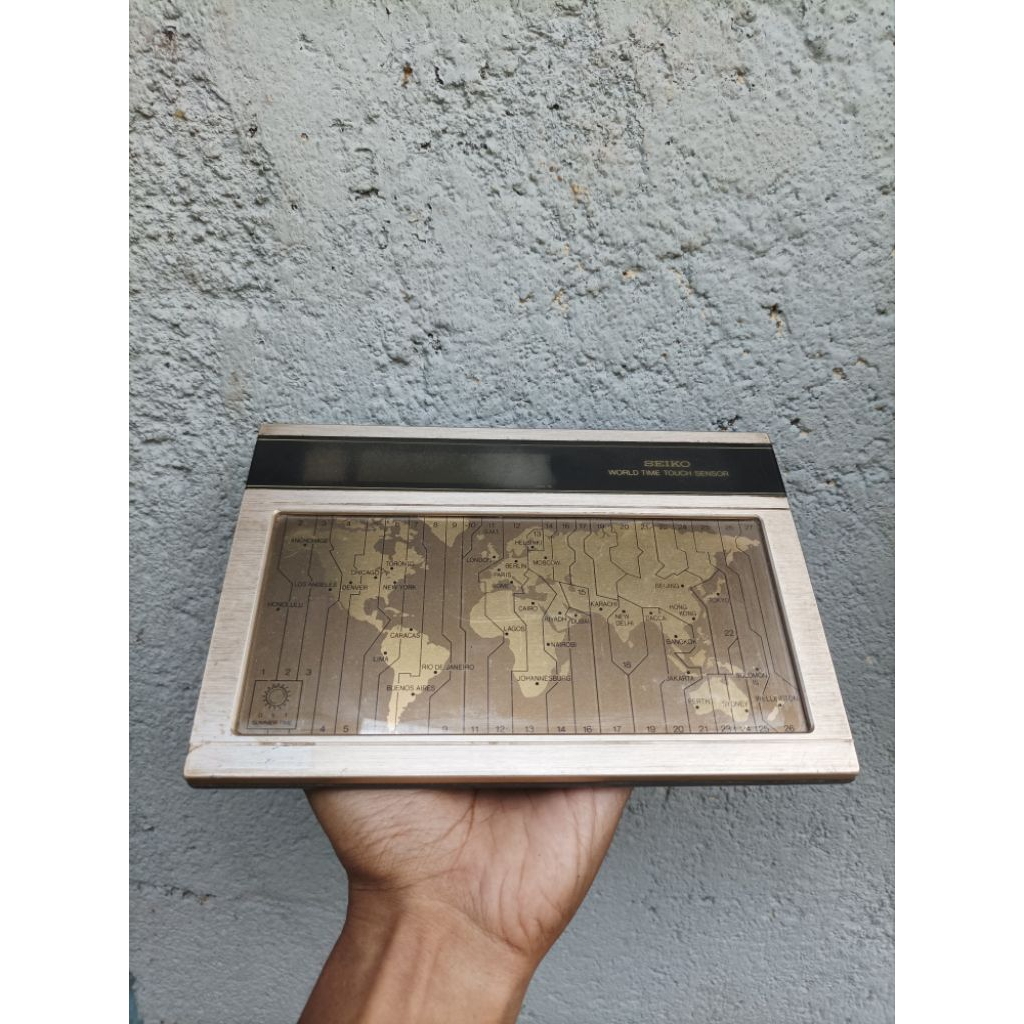 jam meja seiko japan