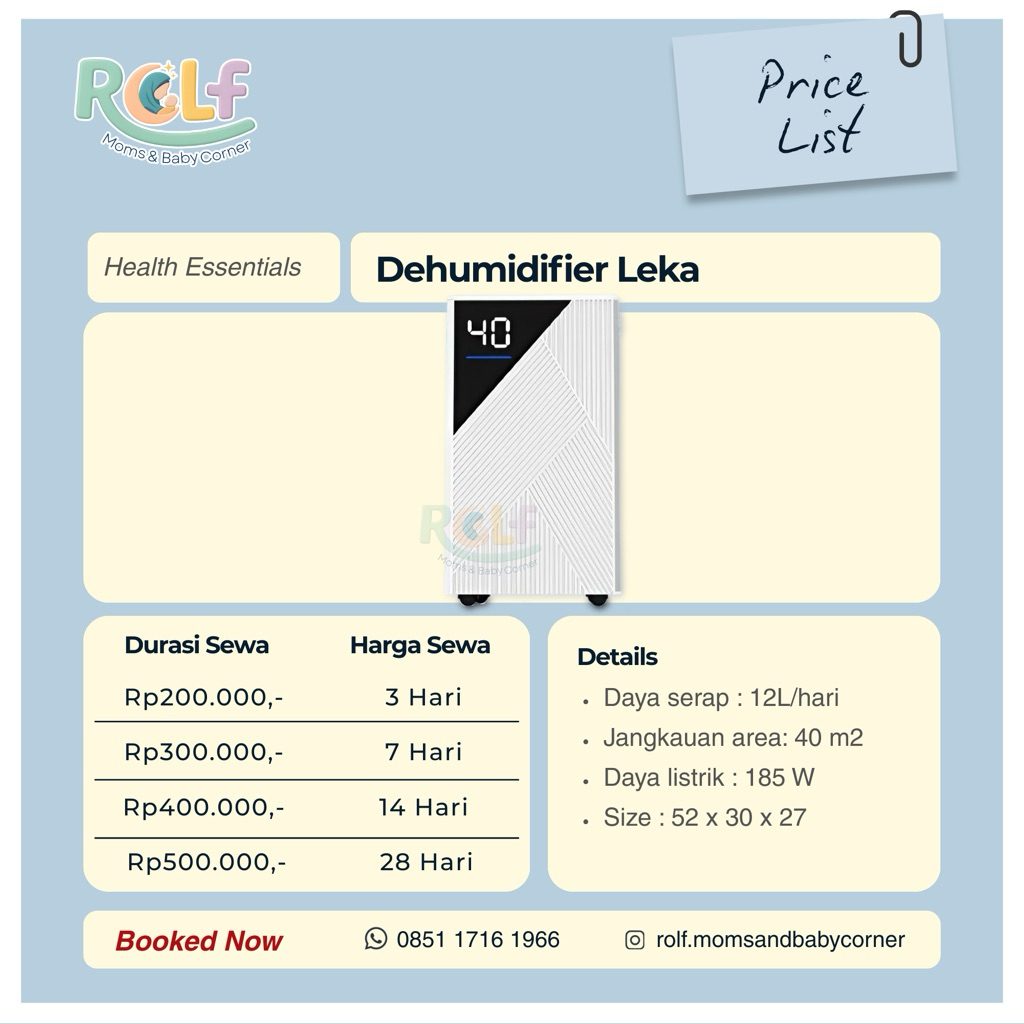 Dehumidifier Leka
