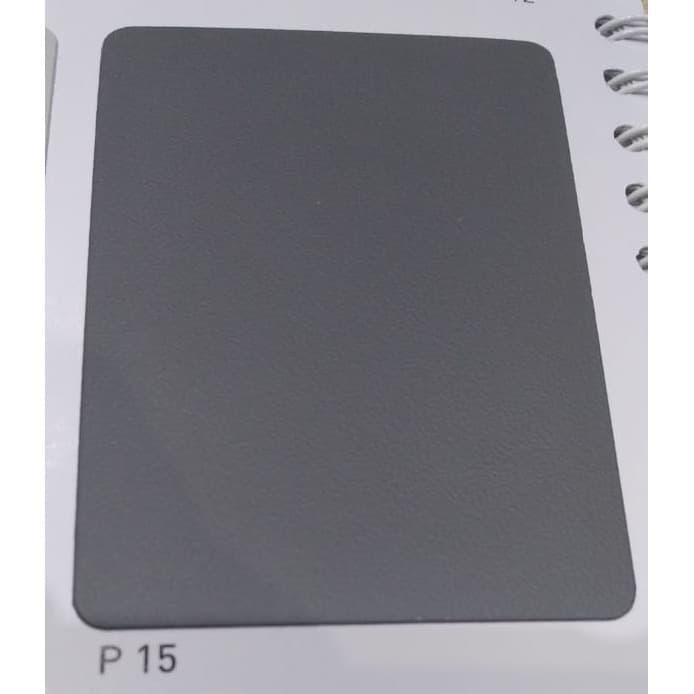 TACO PVC SHEET WARNA POLOS ABU ABU P15