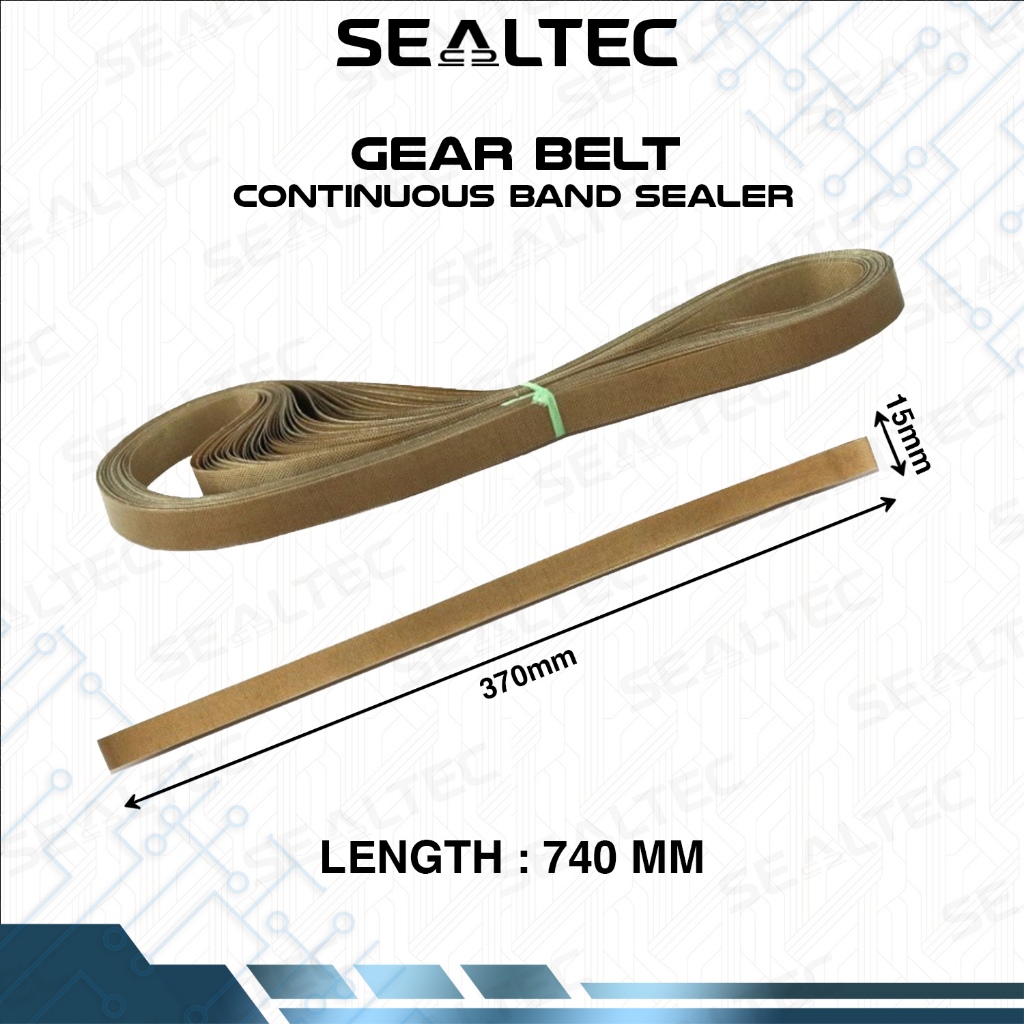 Sealtec Sparepart Continuous Band Sealer Mesin Segel Plastik FR-900 Vertikal / Horizontal Eleman Pem
