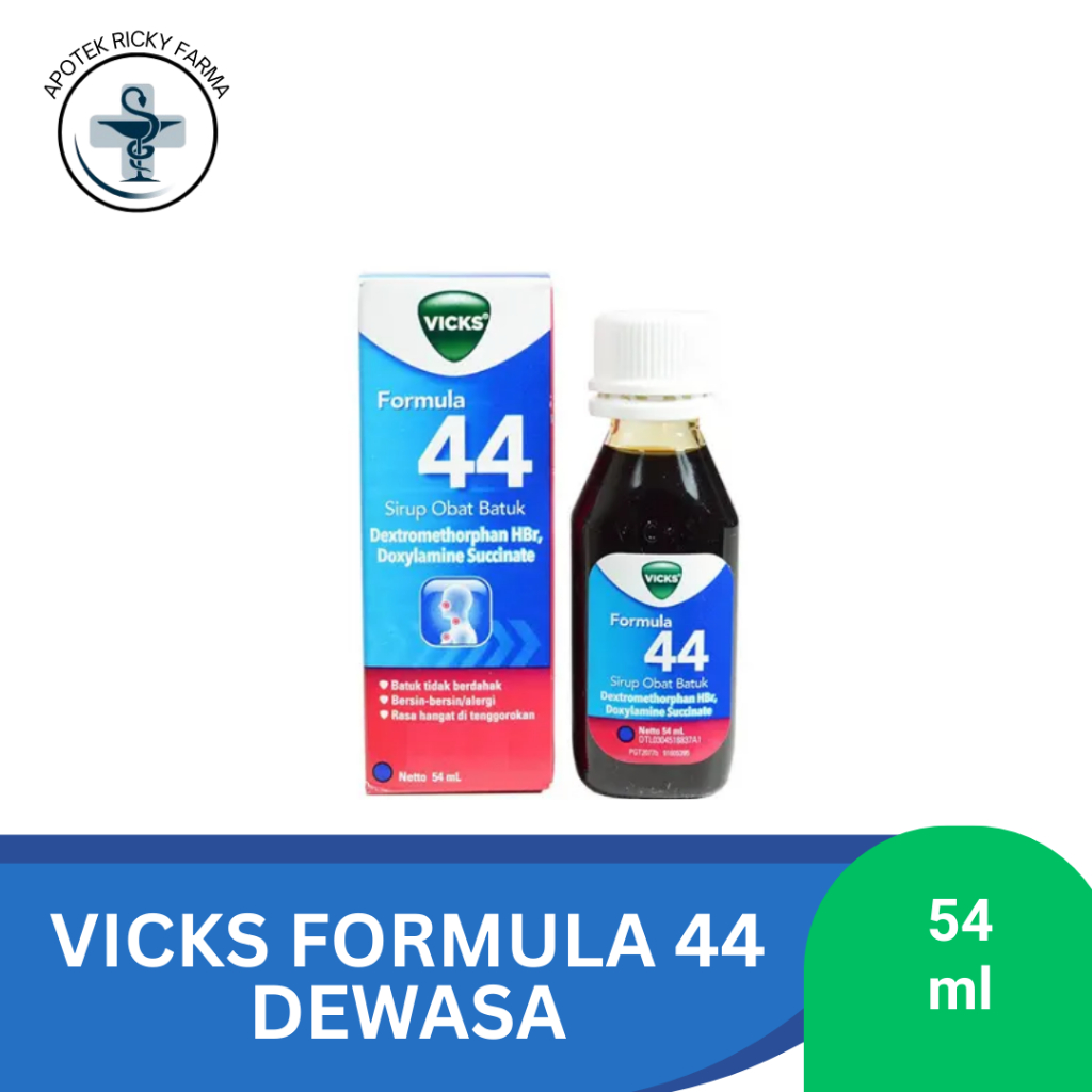 VICKS FORMULA 44 DEWASA - 54 ML