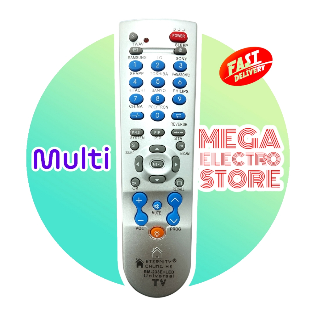 REMOT TV TABUNG UNIVERSAL