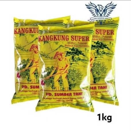 KANGKUNG PAK TANI 1KG Benih Bibit Kangkung Premium Daun sedang  original Rajawali Ud sumber tani