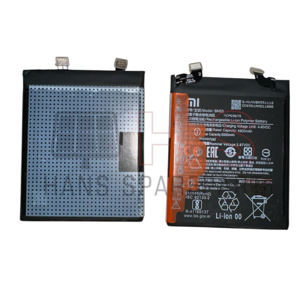BM55 BATERAI XIAOMI MI 11 ULTRA / Mi11 ULTRA - ORIGINAL
