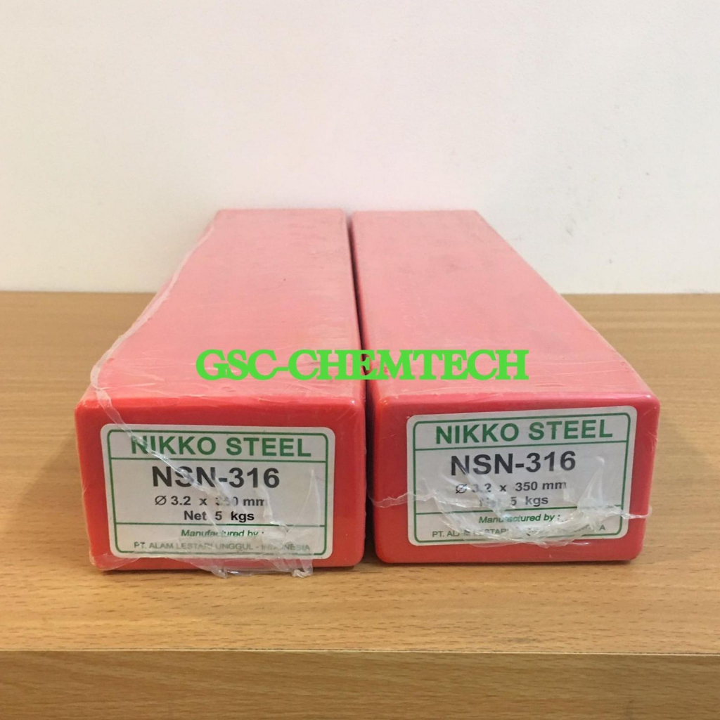 Kawat Las Stainless Steel Nikko Steel NSN-316 3,2MM