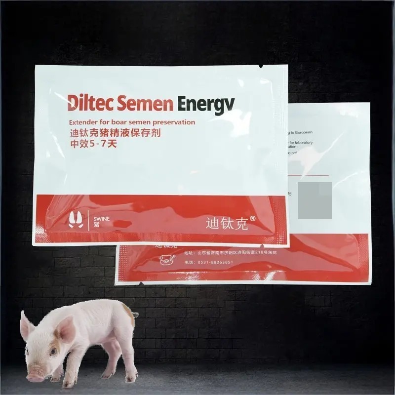 50G Pengencer Sperma Babi Semen Booster Boar Semen Extender Diltec Nutrition Powder 5-7 Days Semen