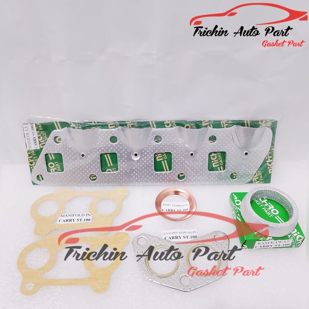 Paketan Paking Manifold Ex In Suzuki Karimun Kotak Old Paking Knalpot Suzuki Karimun Kotak Old