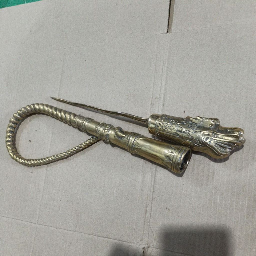 Cemeti Bersarung Naga 40cm