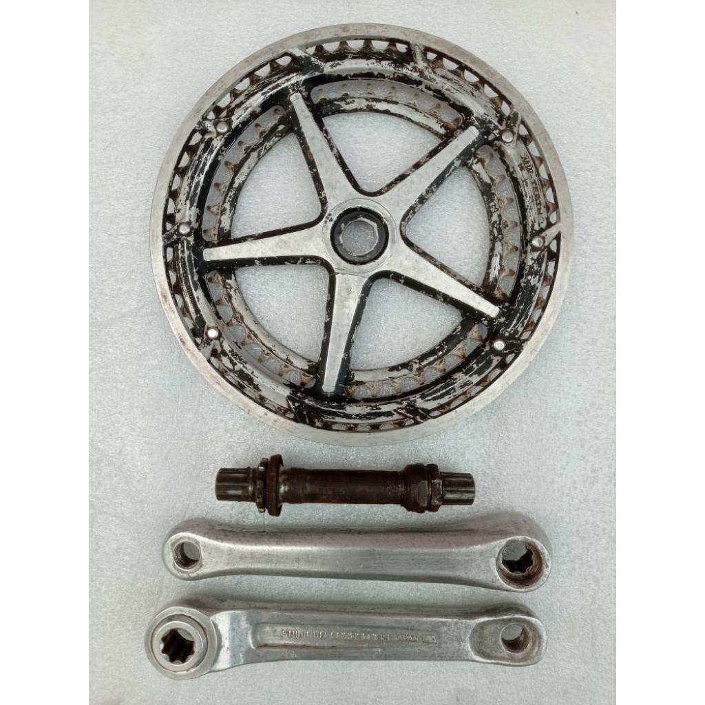 crankset sepeda jadul shimano adamas