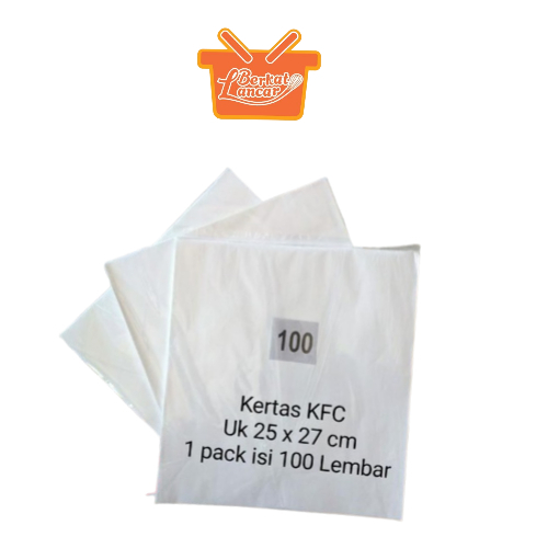 kertas nasi kfc 25x27