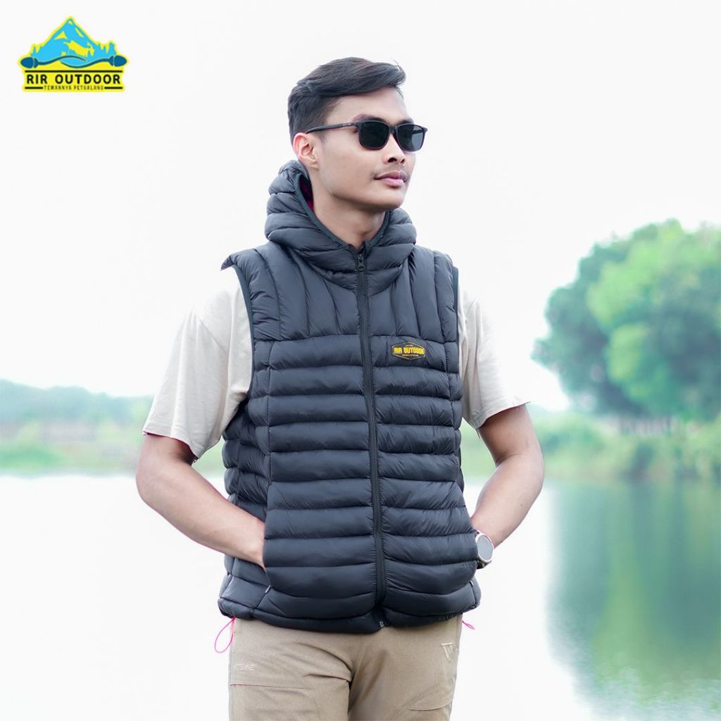 Vest Rompi Hoodie Rir Outdoor Vest Hoodie Bulang Free Stuffsack Rompi Anti Angin
