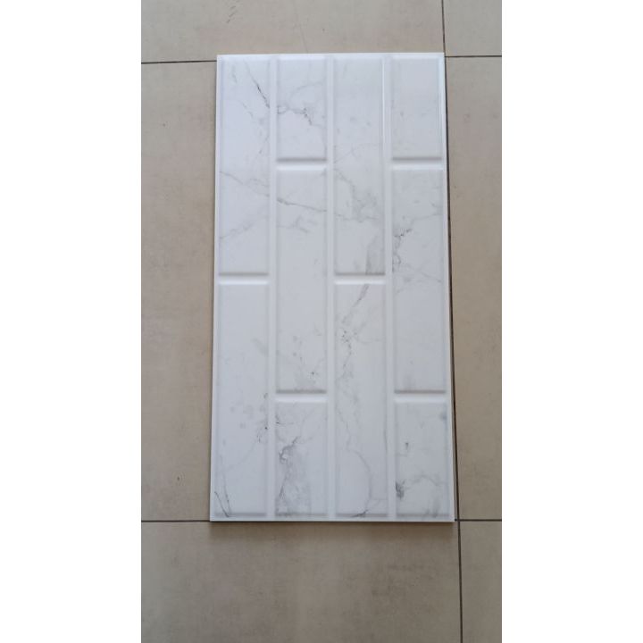 Kia Keramik Dinding / Keramik Lantai Canna white 30X60