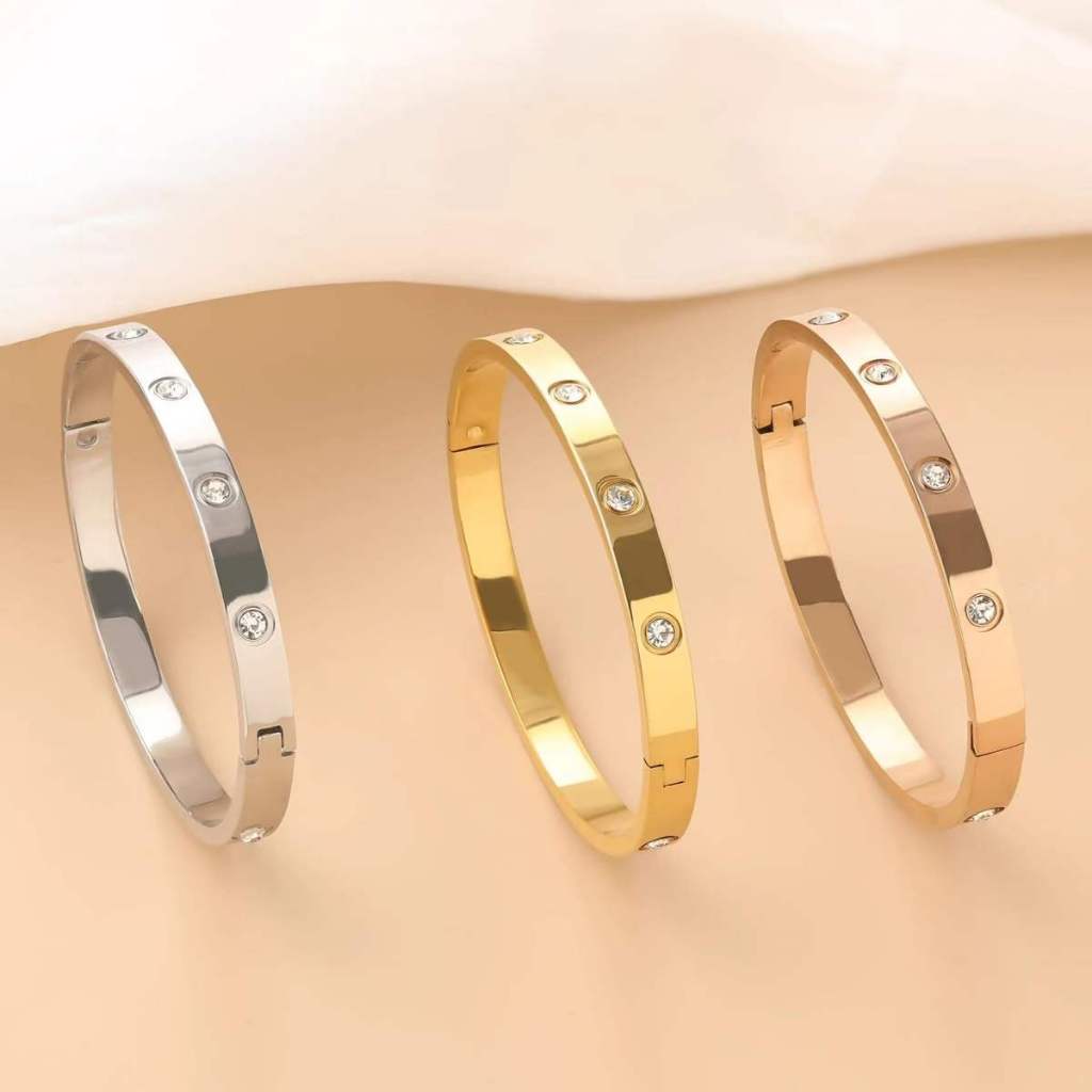 GELANG BANGLE SLIM PERMATA BEST SELLER CTR NAGITA DEWASA DAN ANAK-ANAK