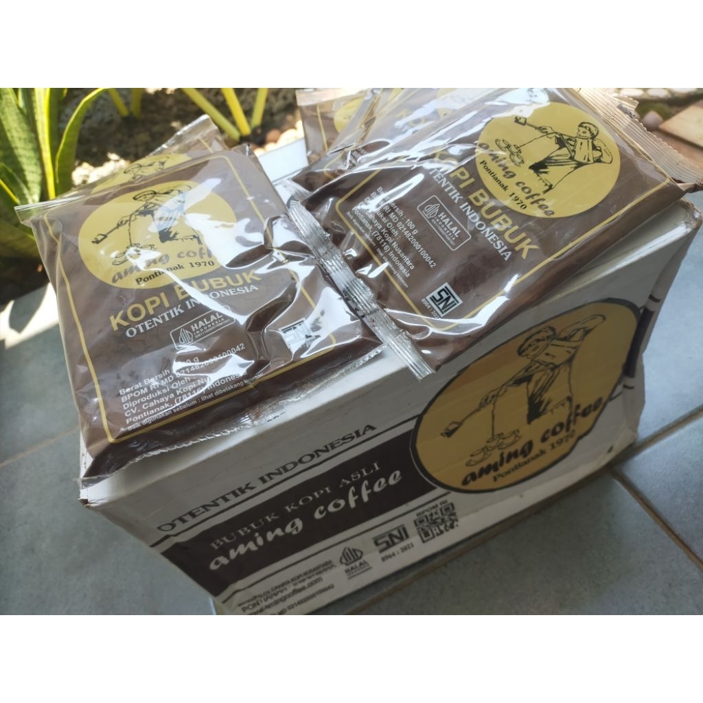 kopi Aming Pontianak 1dus 5kg