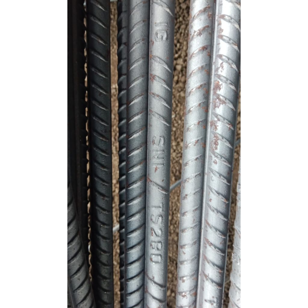 Besi 12mm full. Buis beton 12mm full SNI