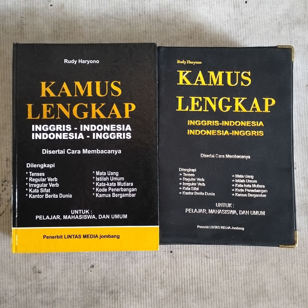 KAMUS BAHASA INGGRIS-INDONESIA / INDONESIA INGGRIS ORIGINAL