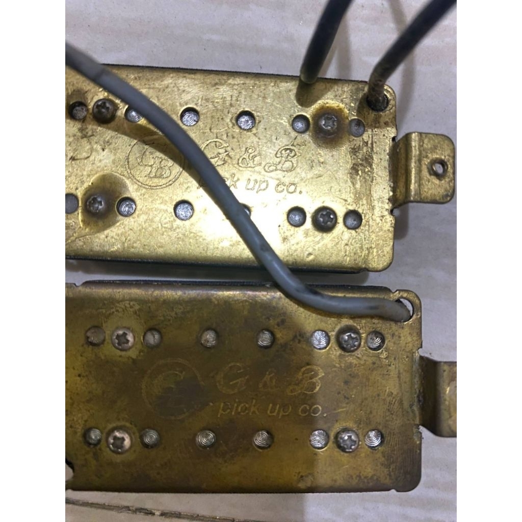 Pickup Humbucker Schecter GnB Original copotan schecter omen 6 extreme