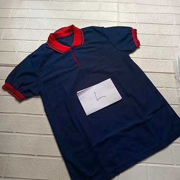 Kaos Polo Pria Kerah List Putih / Kaos Berkerah