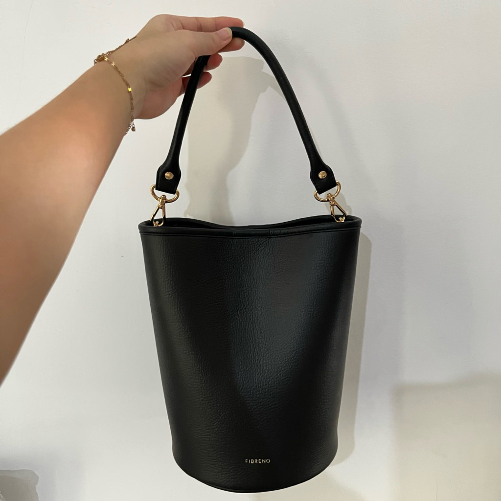 NEW Fibreno My Bucket Bag 22 Black | Tas Fibreno Korea Original