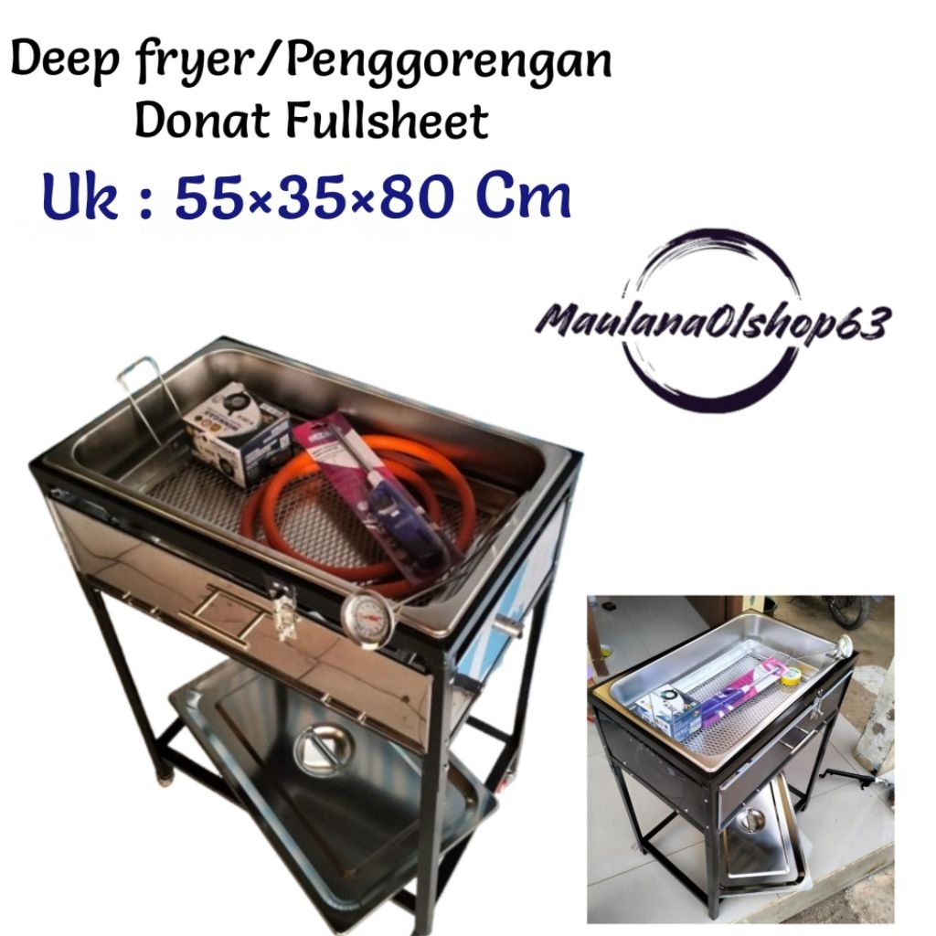deep fryer/penggorengan donat fullsheet
