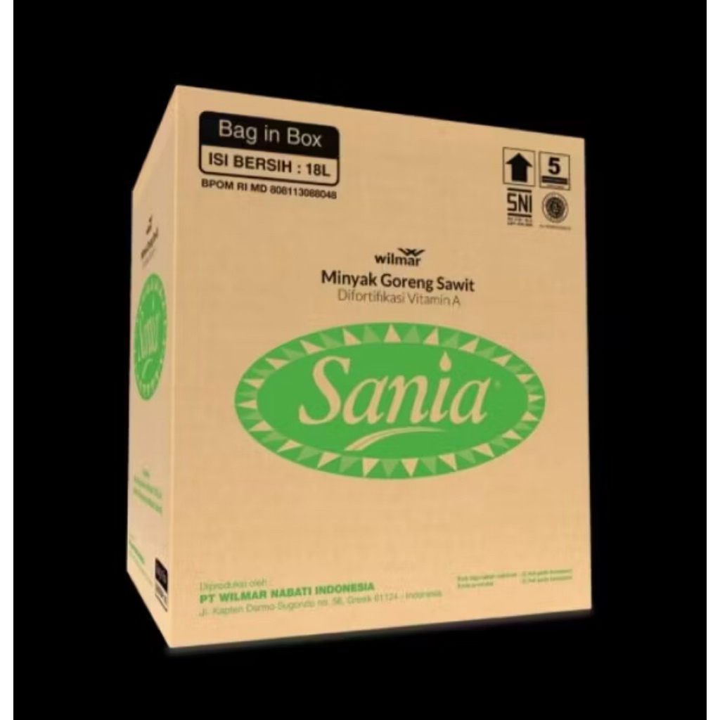 Minyak Goreng Sania BIB 18 L
