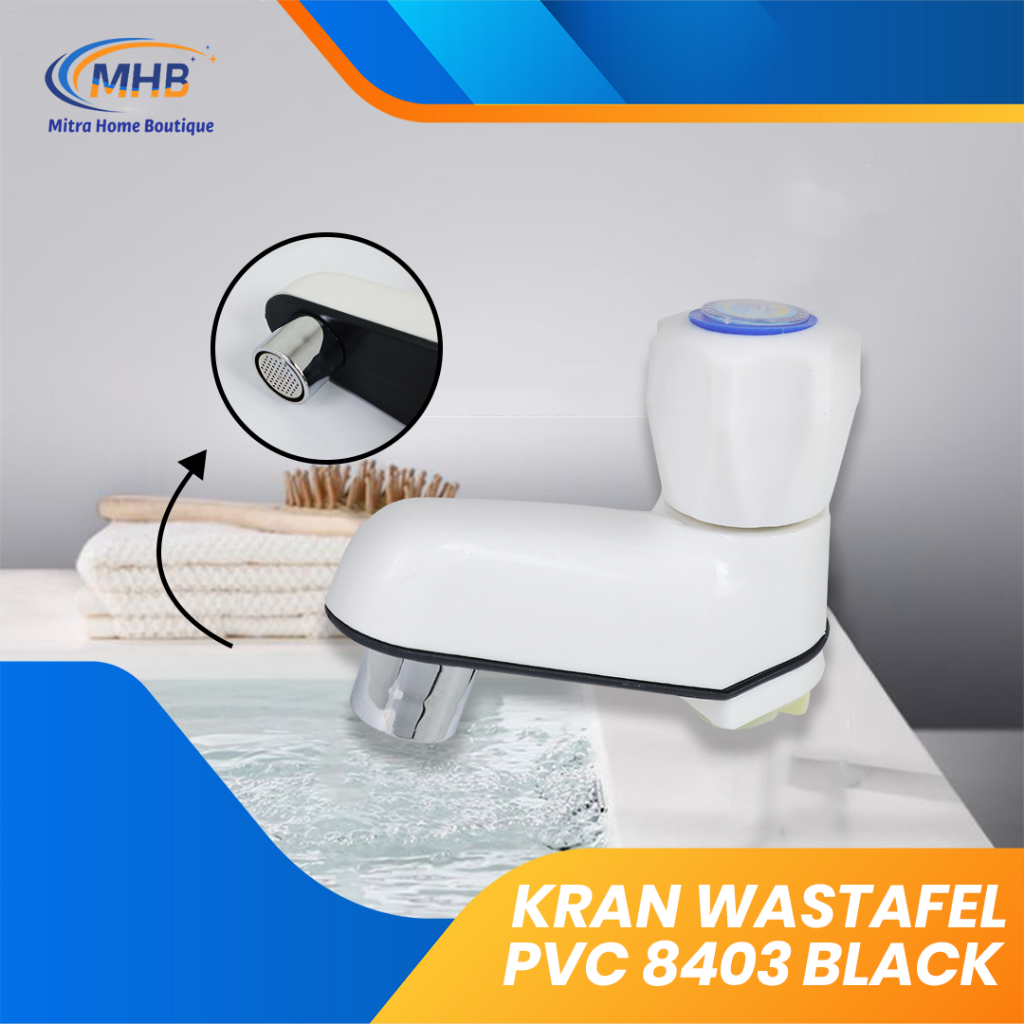 KRAN WASTAFEL PVC / KRAN WASTAFEL CUCI TANGAN PVC(PLASTIK)