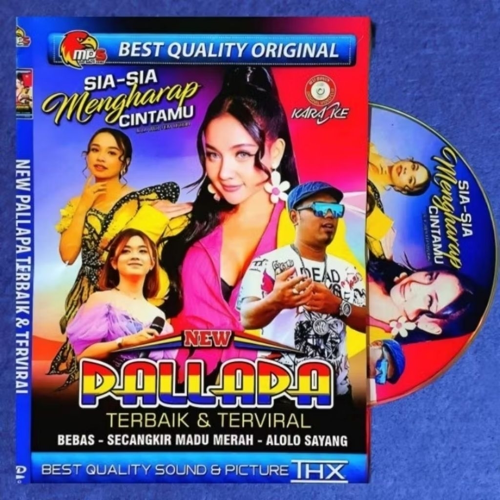 Kaset DVD Mp5 55 Vidio Musik New Pallapa Full Album Terviral Terbaru - Kaset DVD Mp5 Dangdut Koplo N