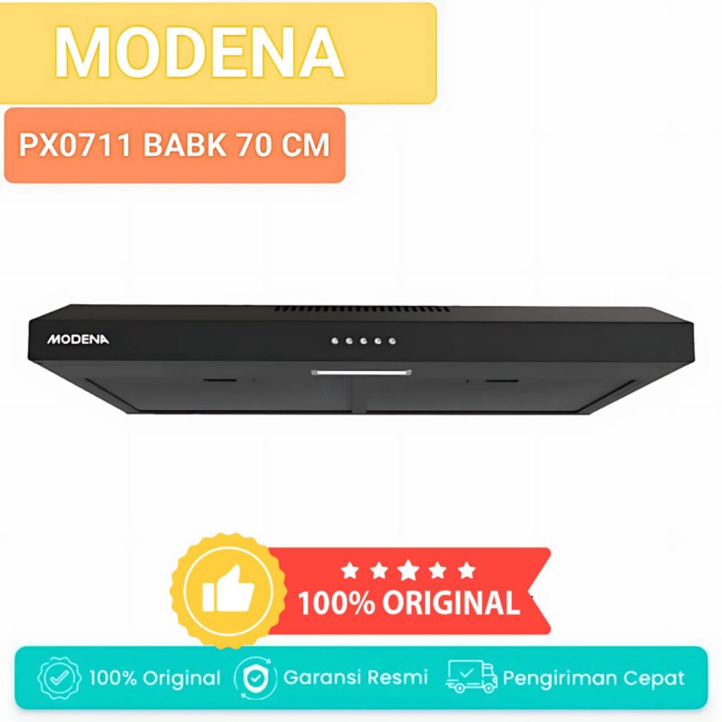 COOKER HOOD MODENA PX 0711 BABK (70 cm) PENGHISAP ASAP DAPUR